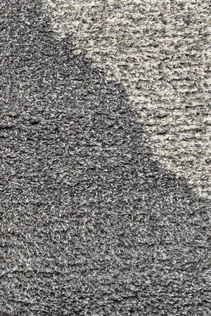 Tango Ripple Grey 74312 690 Shaggy Rug - Floorsome - SHAGGY