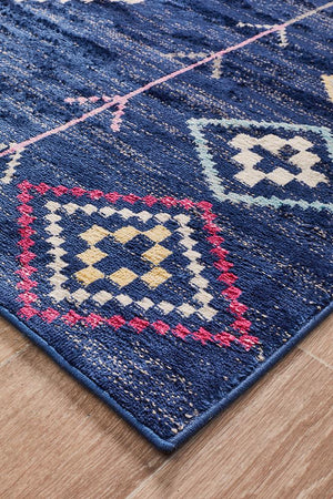 Tanzania Ruaha Navy Rug - Floorsome - Modern