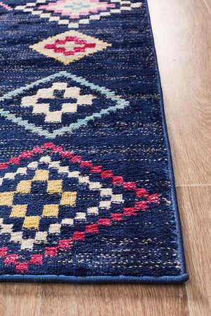 Tanzania Ruaha Navy Rug - Floorsome - Modern