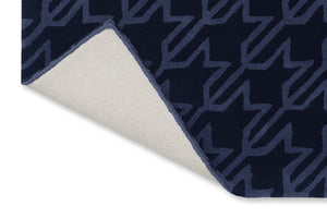 Ted Baker Houndstooth Dark Blue 162808 - Floorsome - BRINK & CAMPMAN - 2023 COLLECTION