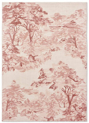 Ted Baker Landscape Toile Light Pink 162602 - Floorsome - BRINK & CAMPMAN - 2023 COLLECTION