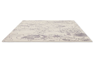 Ted Baker Linear Floral Blue 162508 - Floorsome - BRINK & CAMPMAN - 2023 COLLECTION