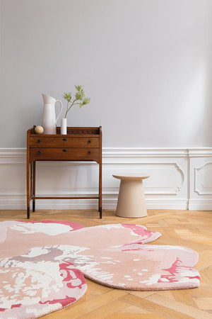 Ted Baker Shaped Magnolia Light Pink Round 162302 - Floorsome - BRINK & CAMPMAN - 2023 COLLECTION