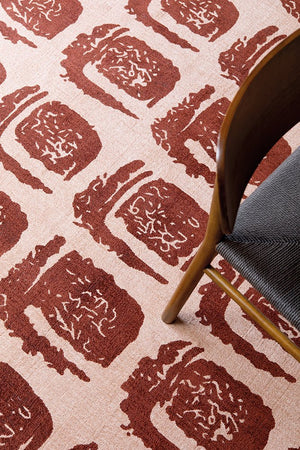 Ted Baker Woodblock Red 163003 - Floorsome - BRINK & CAMPMAN - 2023 COLLECTION