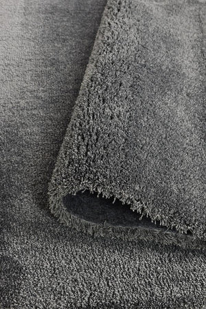 Touch Super Soft Charcoal Rug 71301 - 100 - Floorsome - MODERN