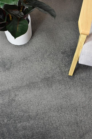 Touch Super Soft Charcoal Rug 71301 - 100 - Floorsome - MODERN