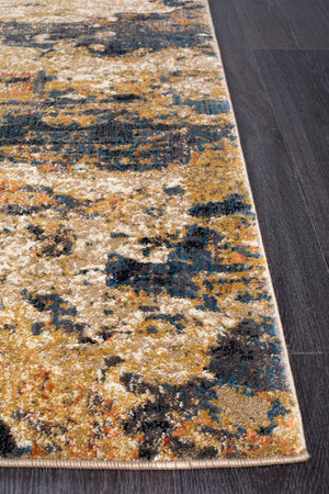 Tribute Modern Rust Rug - Floorsome - Modern