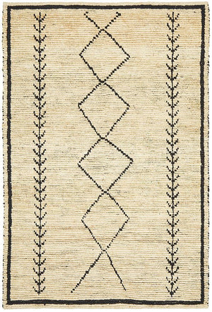 Tumu Hand Woven Tribal Jute Rug - Floorsome - Natural