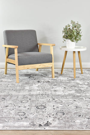 Vintage Grey 601 Rug - Floorsome - TRADITIONAL