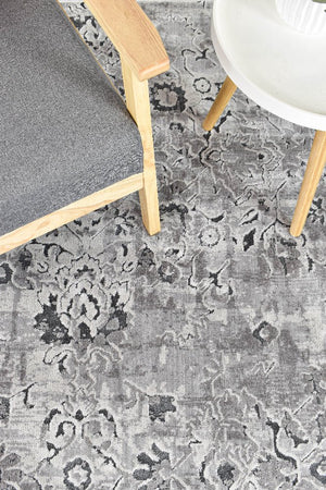 Vintage Grey 601 Rug - Floorsome - TRADITIONAL