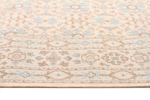 Whisper Washed Bone Runner Rug - Floorsome - Traditional