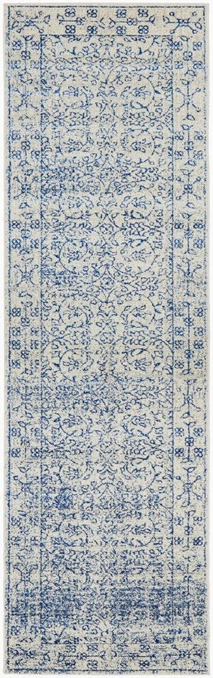 Whisper White Transitional Runner Rug - Floorsome - Modern