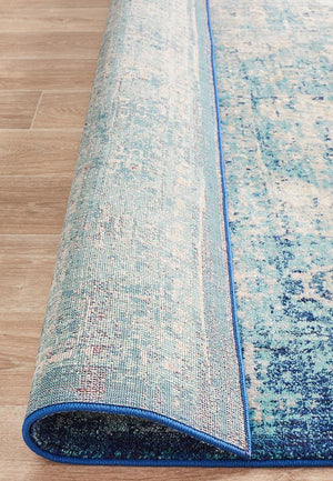 Wind Stunning Designer Rug Blue - Floorsome - Modern