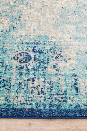 Wind Stunning Designer Rug Blue - Floorsome - Modern