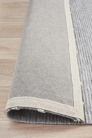 Winter Grey Pulse Modern Rug - Floorsome - Modern