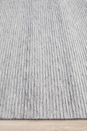 Winter Grey Pulse Modern Rug - Floorsome - Modern