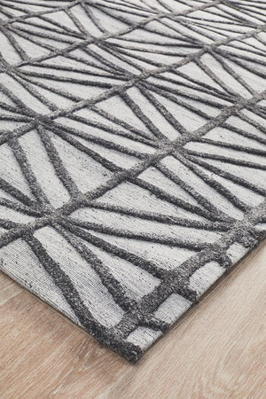 Winter Pewter Prestige Modern Rug - Floorsome - Modern