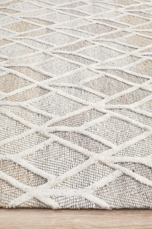 Winter Sand Hills Modern Rug - Floorsome - Modern