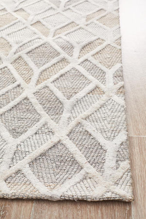 Winter Sand Hills Modern Rug - Floorsome - Modern