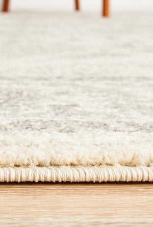 Winter White Transitional Rug - Floorsome - Modern