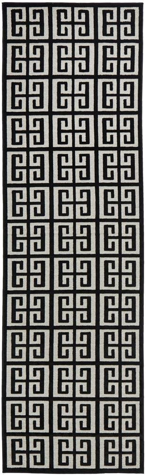 York Brenda Black & Gold Rug - Floorsome - YORK COLLECTION