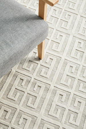 York Brenda Natural White Runner Rug - Floorsome - YORK COLLECTION