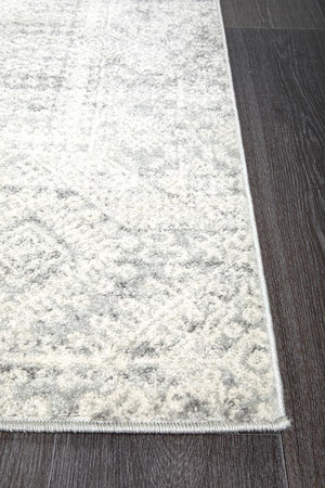 Zelda Silver Grey Rug - Floorsome - Modern