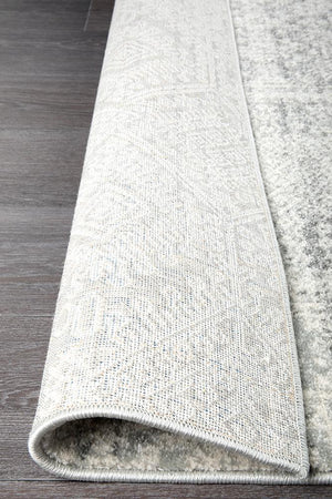 Zelda Silver Grey Rug - Floorsome - Modern