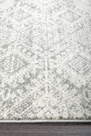 Zelda Silver Grey Rug - Floorsome - Modern